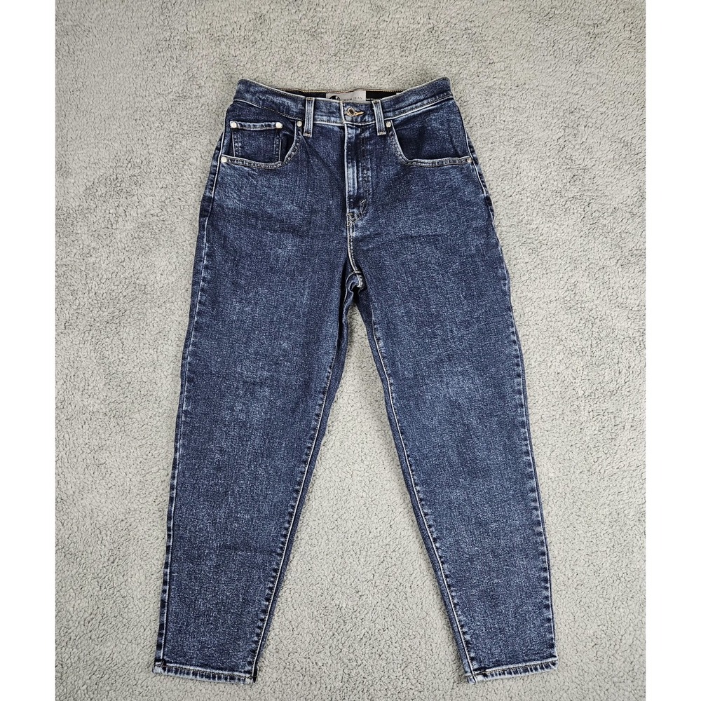 Levi's Mom Jeans Women's Silver Tab Blue Medium Wash High Rise Denim 29x26